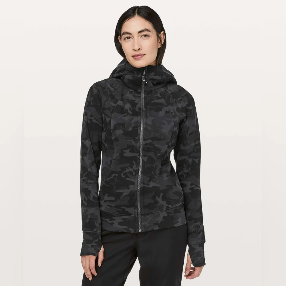 lululemon athletica Black Camo Hoodie - Picture 1 of 8